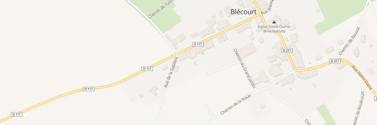 Plan du 21 Rue des Marronniers à Blécourt