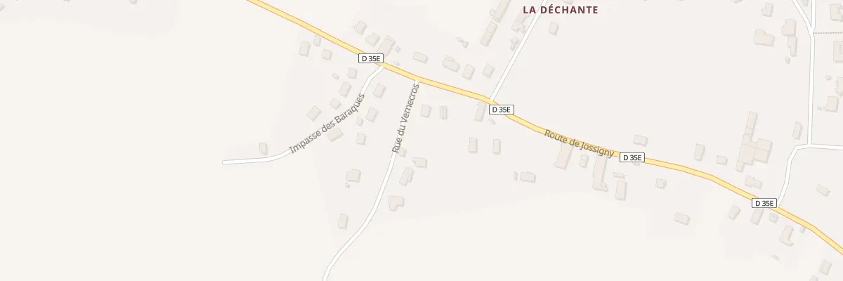Plan du 1 Rue du Vernecros à Labergement-lès-Seurre