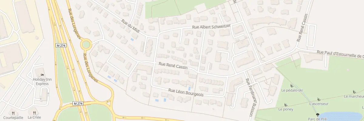 Plan du 31 Rue René Cassin à Saint-Apollinaire