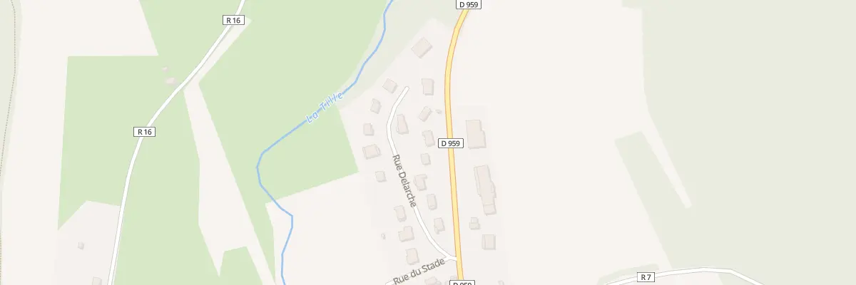 Plan du 10 Rue Delarche à Marey-sur-Tille
