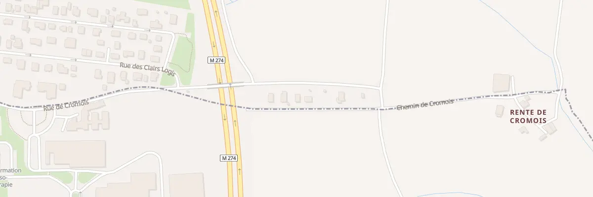Plan du 14 Che de Cromois à Saint-Apollinaire