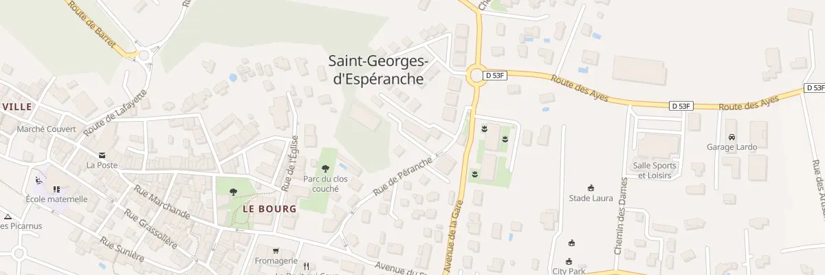 Plan du 20 Rue de Péranche à Saint-Georges-d’Espéranche