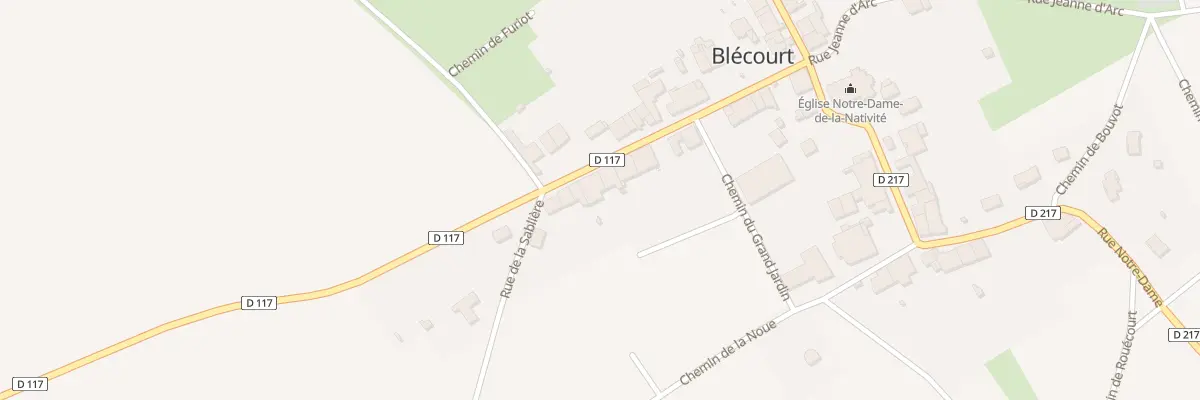 Plan du 17 Rue des Marronniers à Blécourt