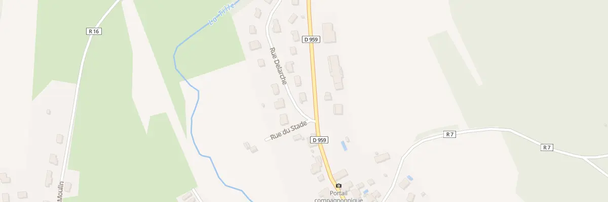 Plan du 2 Rue Delarche à Marey-sur-Tille
