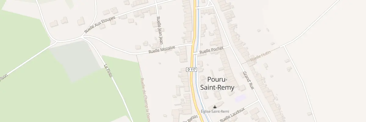 Plan du 75 Petite Rue à Pouru-Saint-Remy