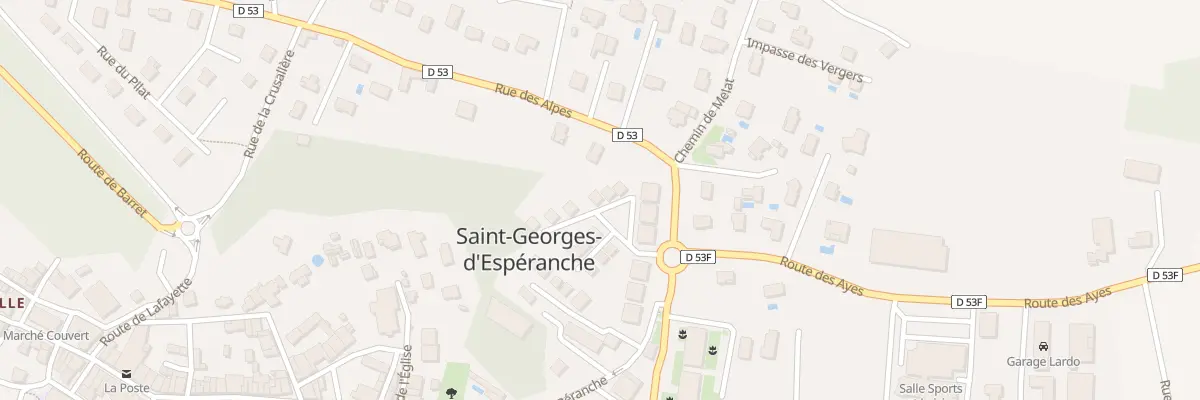 Plan du 30 Rue de Péranche à Saint-Georges-d’Espéranche