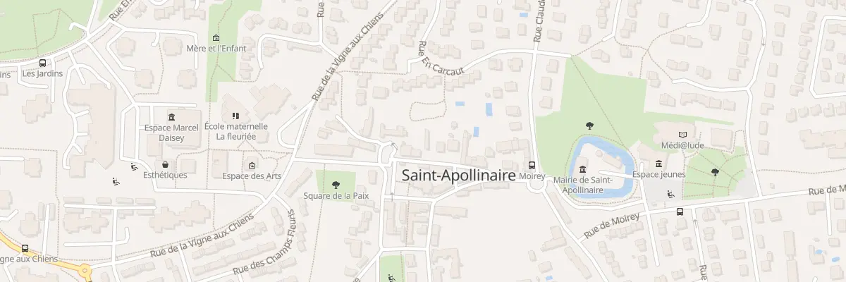 Plan du 14 Rue du 11 Septembre 1944 à Saint-Apollinaire