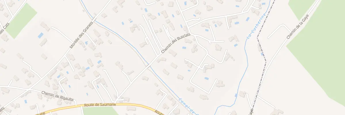 Plan du 234 Che des Busclats à L’Isle-sur-la-Sorgue