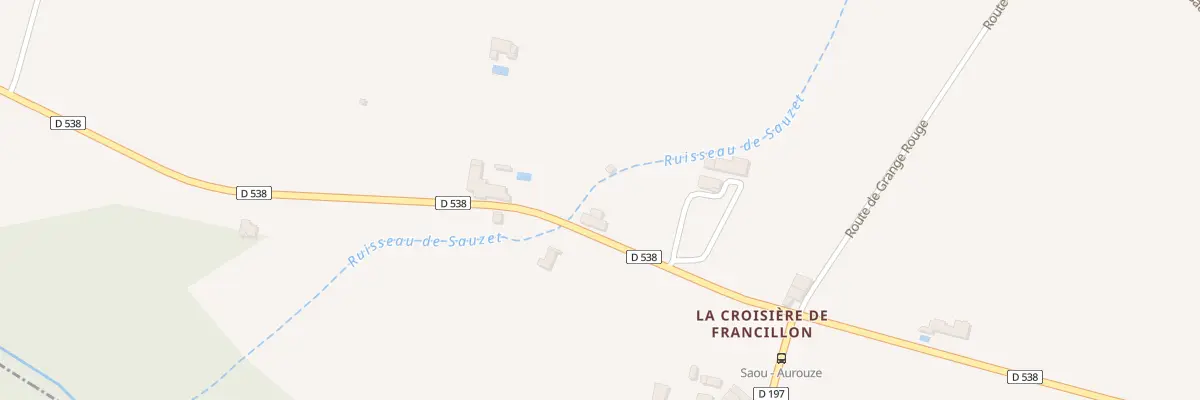 Plan du 5316 Les Abbayes à Saou