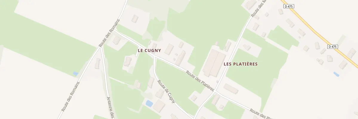 Plan du 538 Rte des Platieres à Rancy