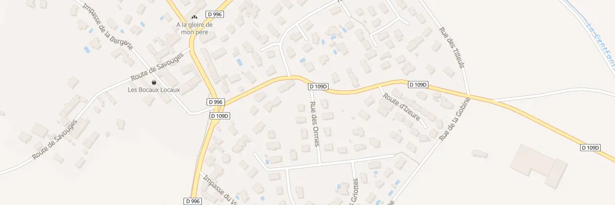 Plan du 4 Rue des Ormes à Noiron-sous-Gevrey