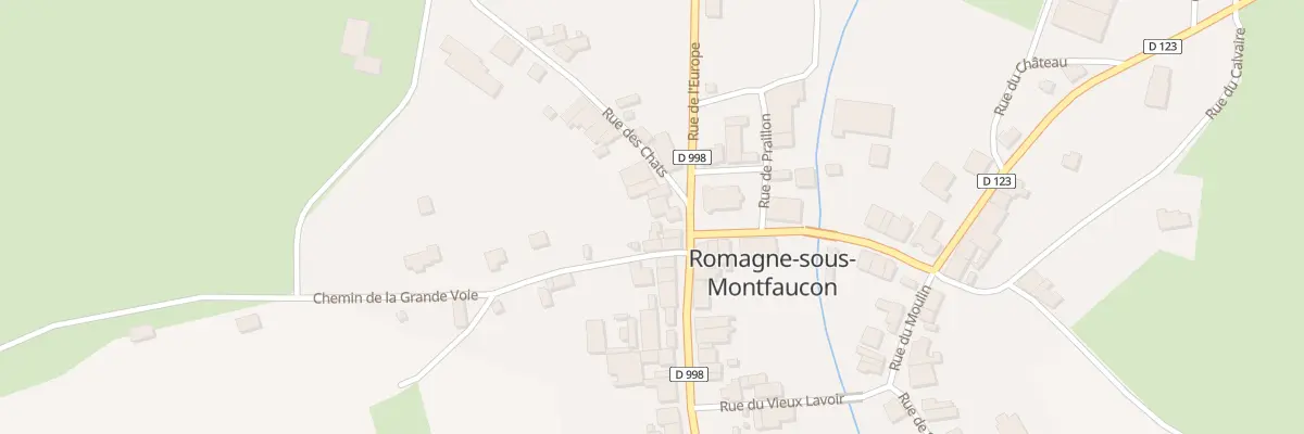 Plan du 3 Pl Armand Fleury à Romagne-sous-Montfaucon