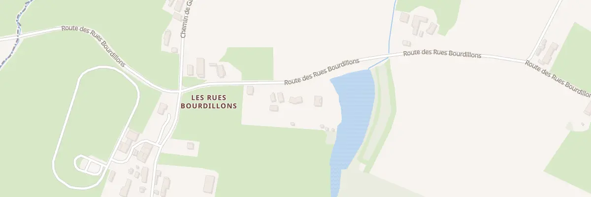 Plan du 39B Les Rues Bourdillons à Diconne