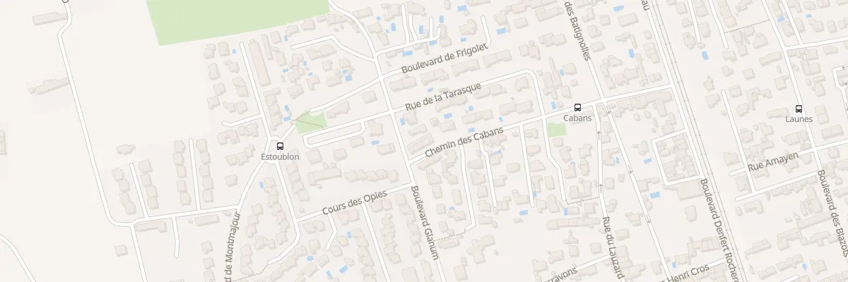 Plan du 290 Che des Cabans à Salon-de-Provence