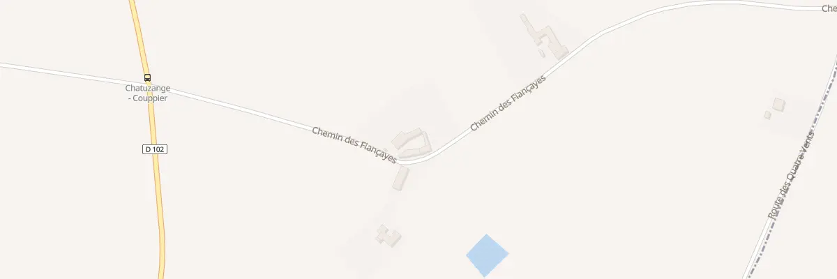 Plan du 355 Che de Fiancayes à Chatuzange-le-Goubet