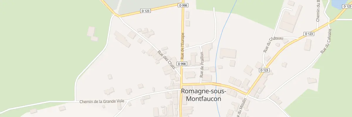 Plan du 7 Pl Armand Fleury à Romagne-sous-Montfaucon