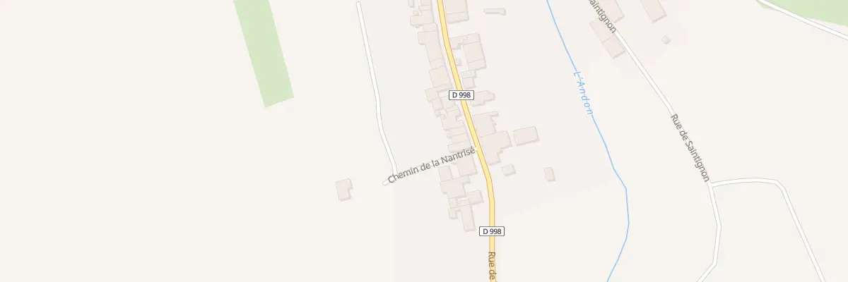 Plan du 38 Rue de l’Argonne à Romagne-sous-Montfaucon