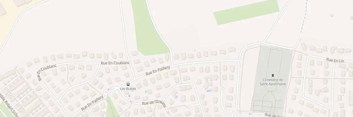 Plan du 14 Rue En Paillery à Saint-Apollinaire