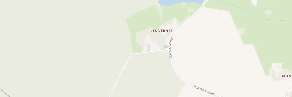 Plan du 8 Rue des Vernes à Saint-André-en-Bresse