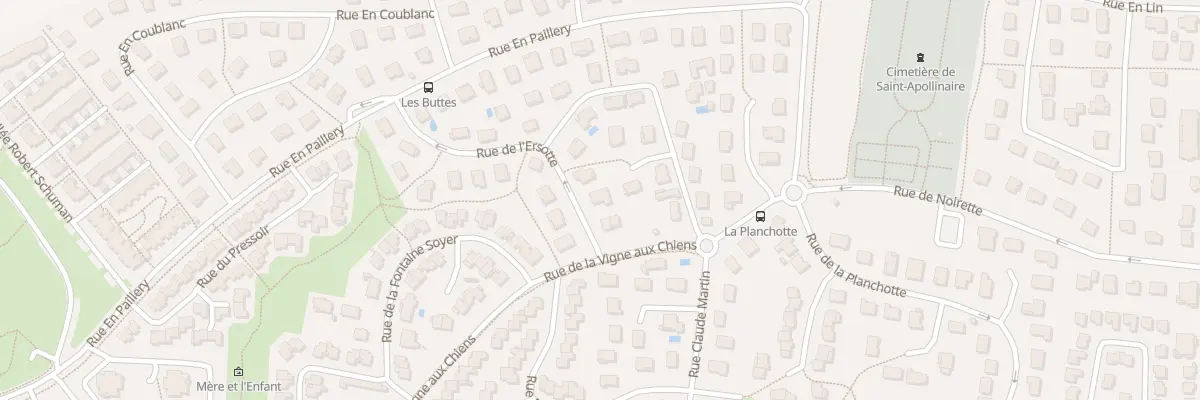 Plan du 4 Rue de l’Ersotte à Saint-Apollinaire