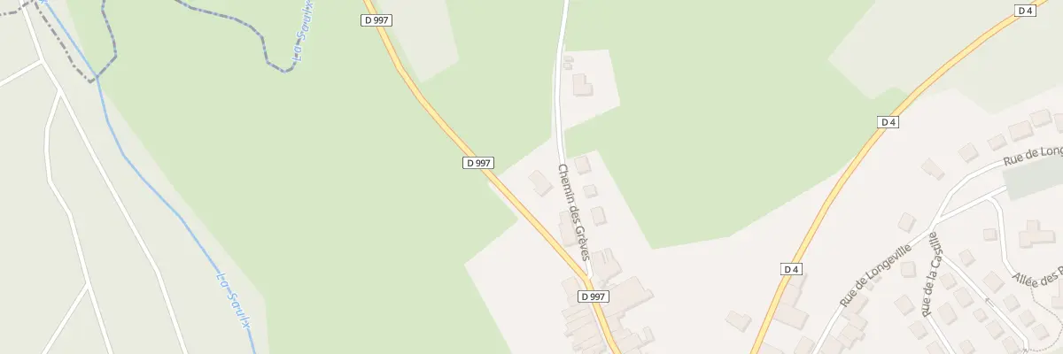 Plan du 3 Che des Greves à Haironville