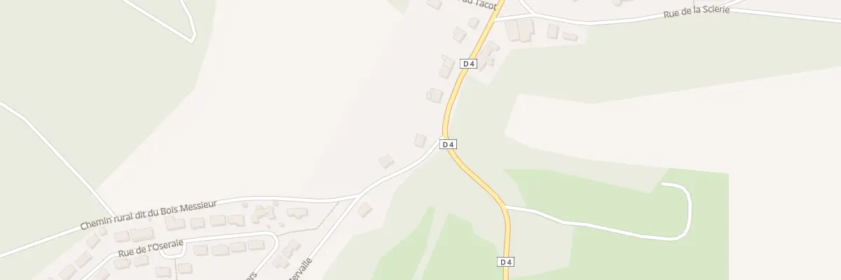 Plan du 2 Rue de la Mervalle à Haironville