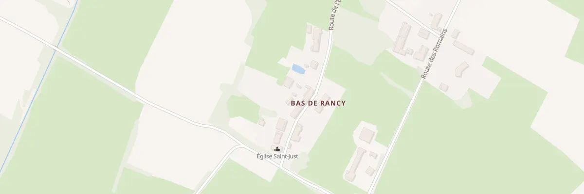 Plan du 119 Rte de l’Eglise à Rancy