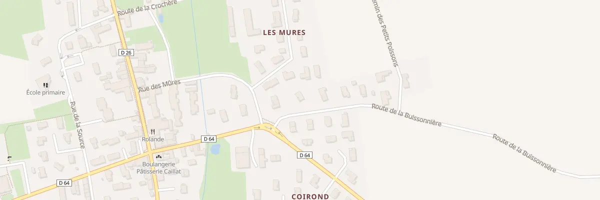 Plan du 57 Rte de la Buissonnière à Condeissiat