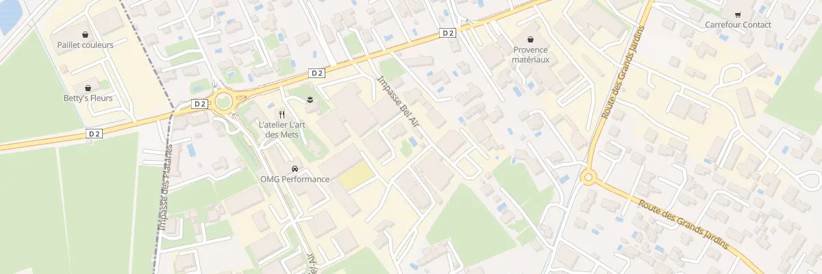 Plan du 360 Rte de Robion à Taillades