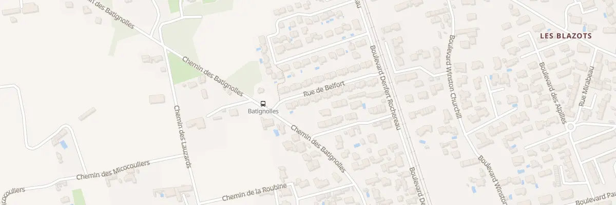 Plan du 133 Rue de Belfort à Salon-de-Provence