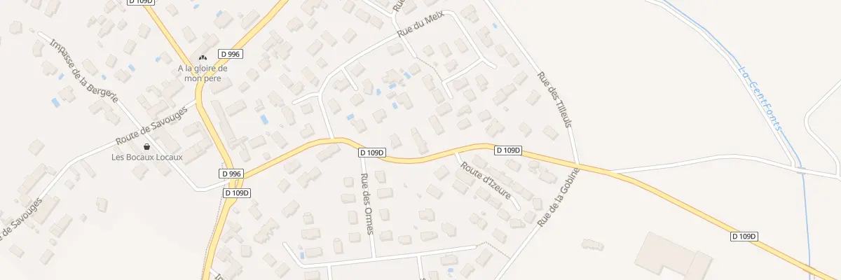 Plan du 17 Rte d’Izeure à Noiron-sous-Gevrey