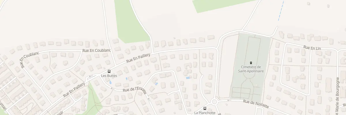 Plan du 9 Rue En Paillery à Saint-Apollinaire