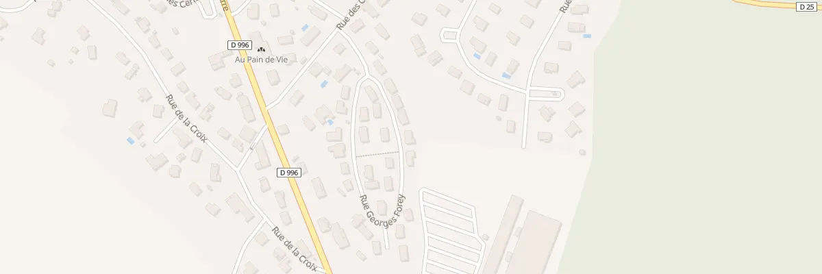 Plan du 30 Rue Georges Forey à Corcelles-lès-Cîteaux