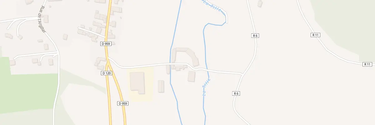 Plan du 21 Rue de Varoux à Marey-sur-Tille