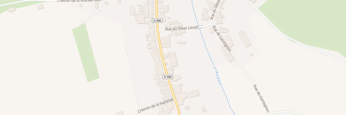 Plan du 25 Rue de l’Argonne à Romagne-sous-Montfaucon