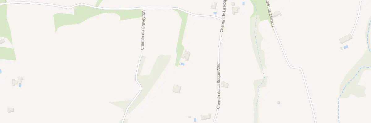 Plan du 5067 Che de La Roque-Alric à Saint-Hippolyte-le-Graveyron