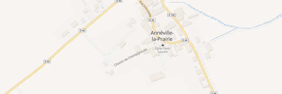 Plan du 8 Pl de l’Eglise à Annéville-la-Prairie