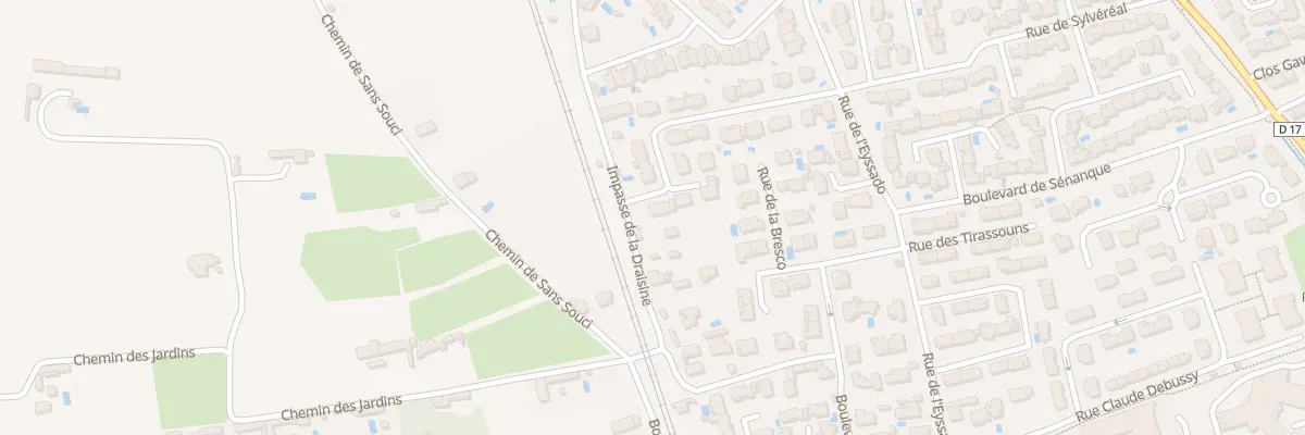 Plan du 9001 Rue de la Sarriette à Salon-de-Provence