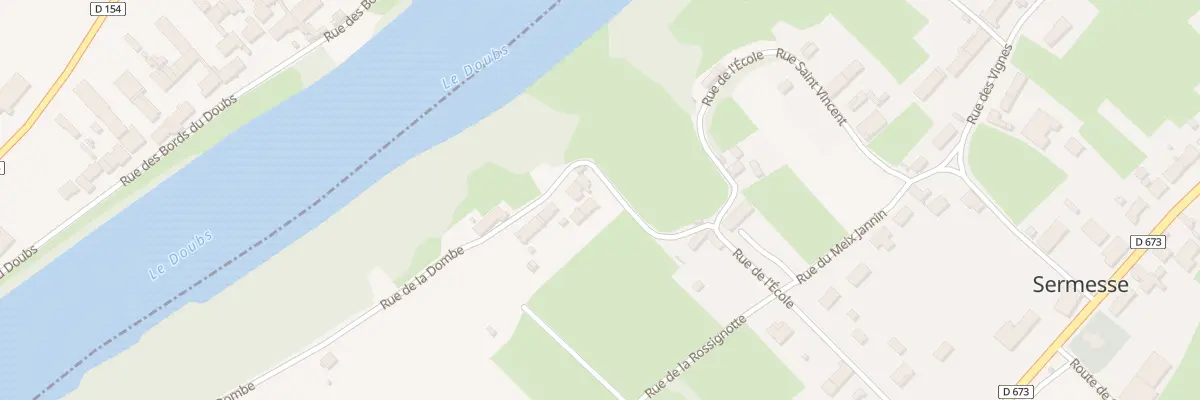 Plan du 16 Rue de la Dombe à Sermesse