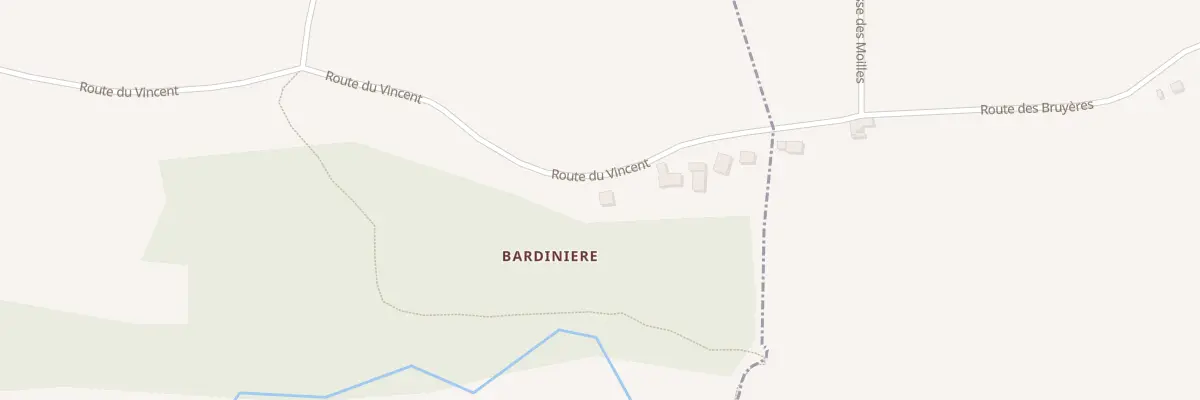 Plan du 3108 Rte du Vincent à Meyssiez