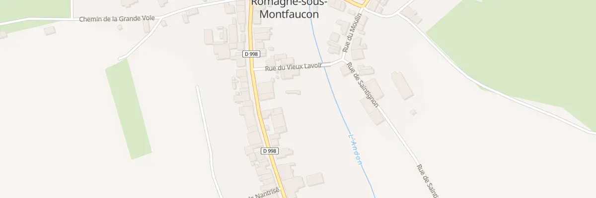 Plan du 4 Rue du Vieux Lavoir à Romagne-sous-Montfaucon