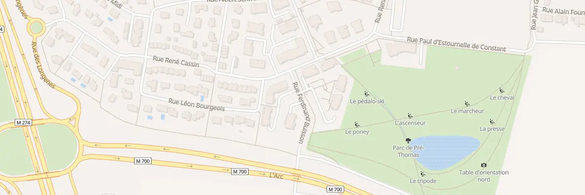 Plan du 2 Rue Ferdinand Buisson à Saint-Apollinaire