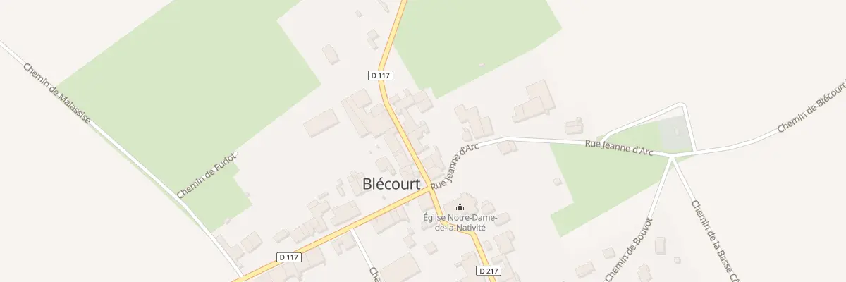Plan du 4 Rue des Trincombelles à Blécourt