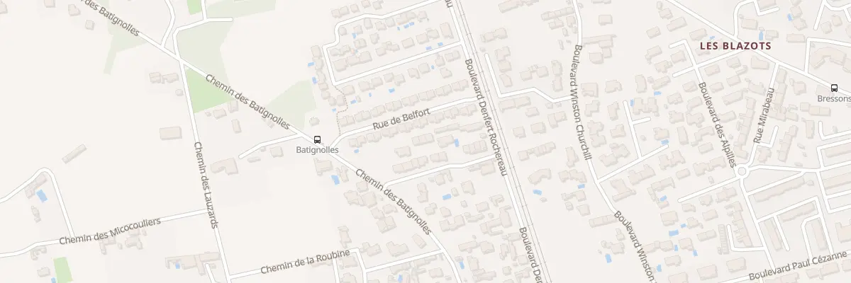 Plan du 755A Bd Denfert- Rochereau à Salon-de-Provence