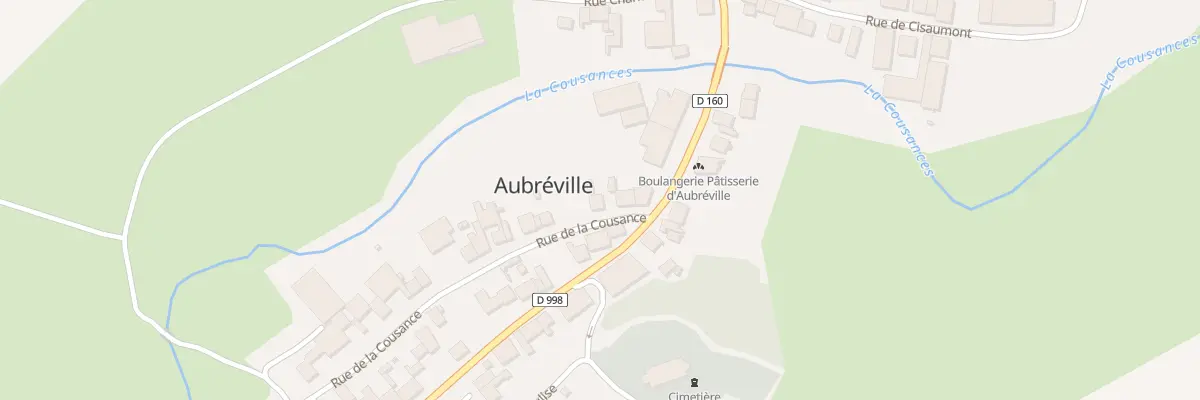 Plan du 6 Rue de la Cousance à Aubréville