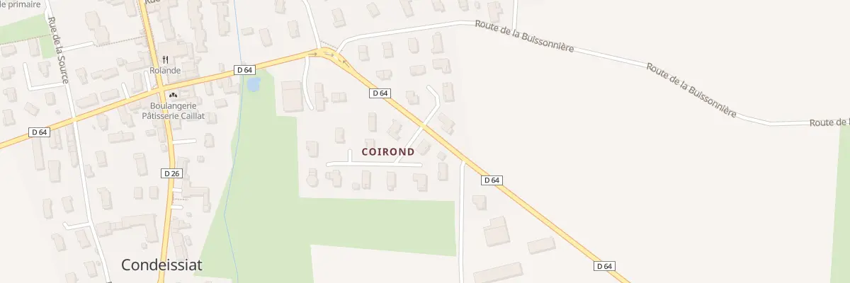 Plan du 12 Lot Les Frenes à Condeissiat