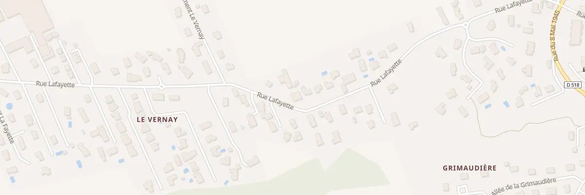 Plan du 38 Rue Lafayette à Diémoz