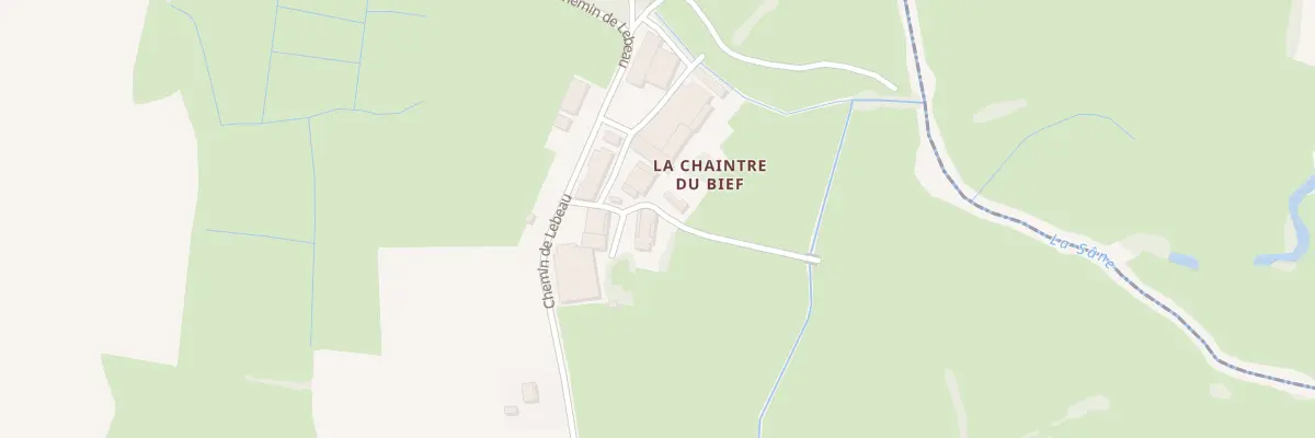Plan du 300 Chem de Lebeau à La Chapelle-Thècle