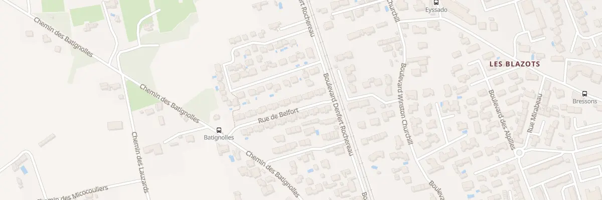 Plan du 56 Rue de Belfort à Salon-de-Provence