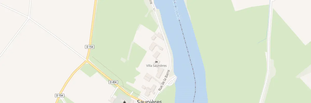 Plan du 7 Rue de la Barre à Saunières